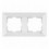  Рамка 2 місцева горизонтальна біла VIKO Meridian 90979002-WH