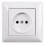  Розетка біла Moderna Gunsan MD 29 11 113