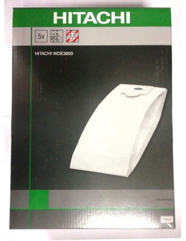 Мешок Hitachi Бумажный WDE3600 (750447) для пылесоса(5шт)
