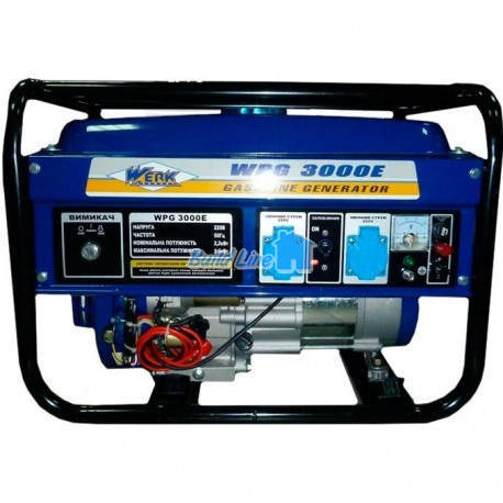 Бензиновый генератор Werk WPG 3000E