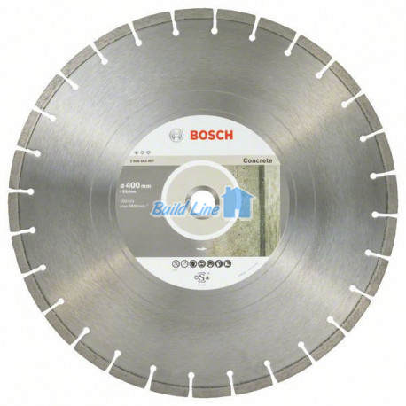 Круг алмазный 400 x 20/25,4 мм Bosch Standart for Concrete , 2608602545
