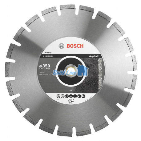 Круг алмазный 350 x 20/25,4 мм Bosch Standart for Asphalt , 2608602625