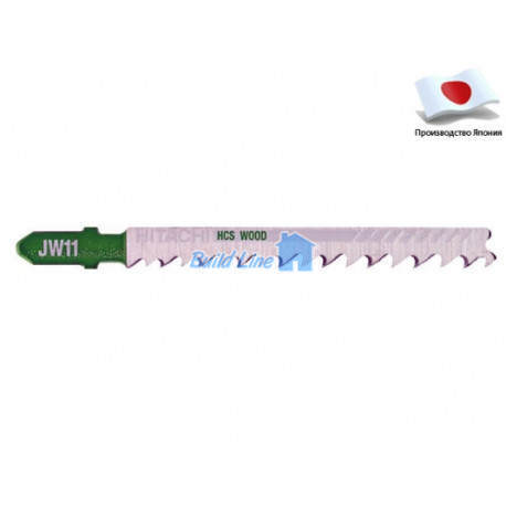 Пилки для лобзика Hitachi JW11 5 шт. дерево ( 750045 )