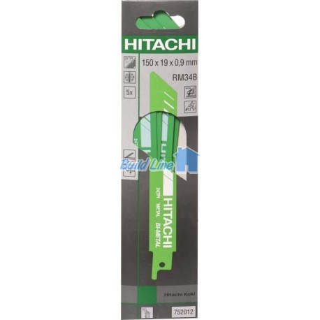 Набор полотен Hitachi (752012) для сабельной пилы