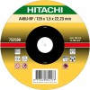 Круг отрезной Hitachi 125 x 1,5 x 22,2 мм по нержавеющей стали ( 752506 )